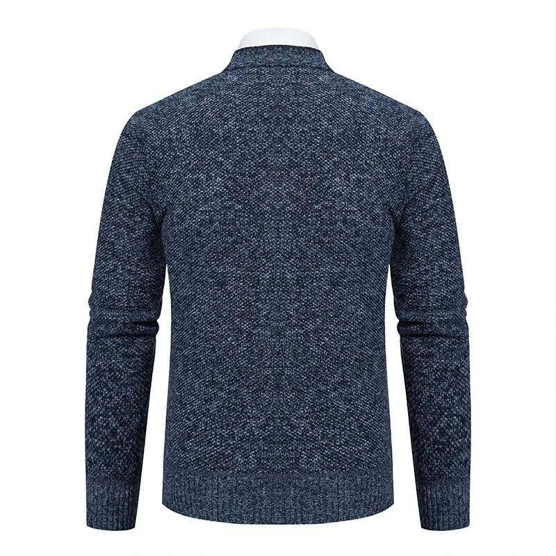 Vyriškas megztas megztinis laisvalaikio V formos iškirptė rudens ir žiemos naujas megztinis paltas