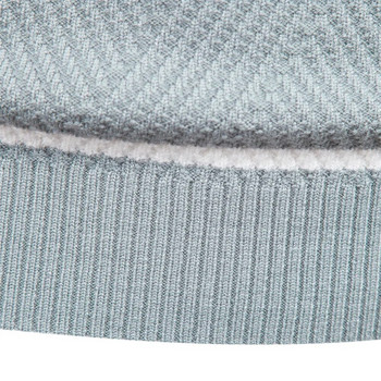 Нов есенен пуловер Мъжки пуловер О-образно деколте пачуърк с дълъг ръкав Топли тънки пуловери Мъжки ежедневен моден пуловер Мъжко облекло