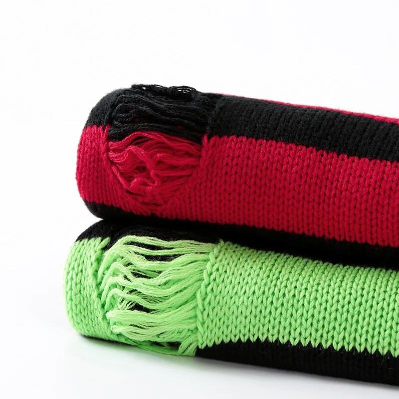 Πουλόβερ μαύρης ρίγας Καταστράφηκε σκισμένο πουλόβερ Γυναικεία πουλόβερ με τρύπα πλεκτά πουλόβερ Υπερμεγέθη φούτερ Harajuku μακρυμάνικο μπλουζάκια