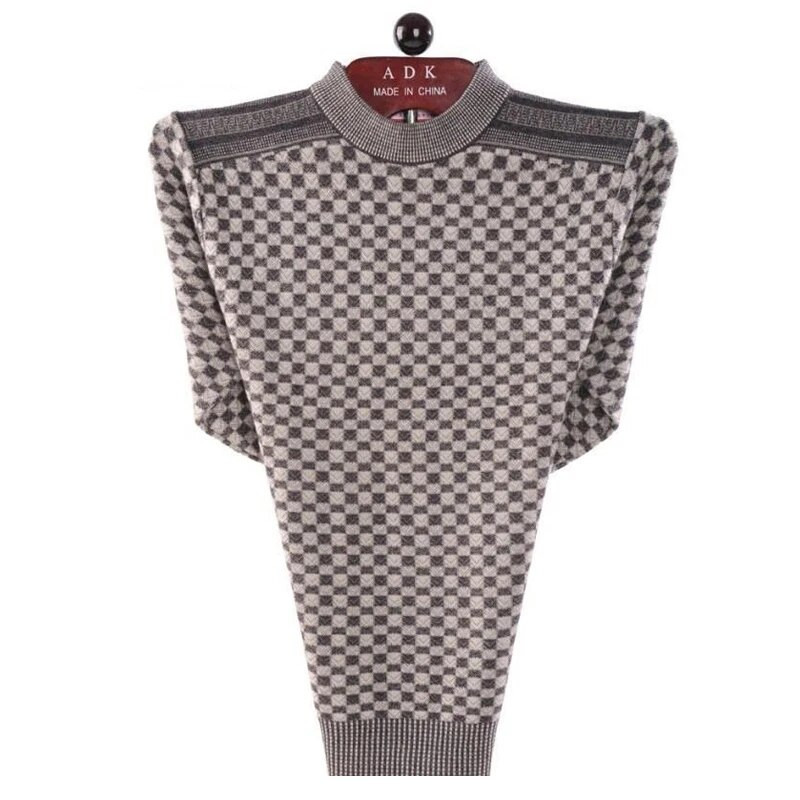 DIMUSI rudens žiemos vyriškas megztinis laisvalaikis, storas, šiltas kašmyro spalvos megztinis, vyriškas plonas klasikinis megztiniai, trikotažas, drabužiai