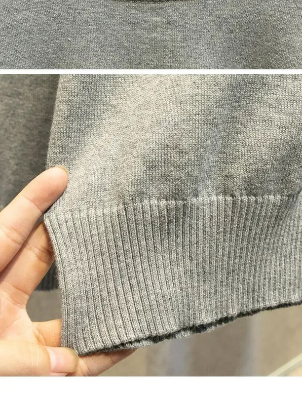 Ziemas zīmols 2023, jauns vīriešu dizaineru džemperi, vienkrāsains bruņurupucis, silts, plāns korejiešu džemperis, trikotāžas džemperis