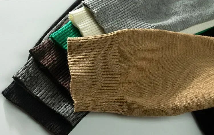 Ziemas zīmols 2023, jauns vīriešu dizaineru džemperi, vienkrāsains bruņurupucis, silts, plāns korejiešu džemperis, trikotāžas džemperis