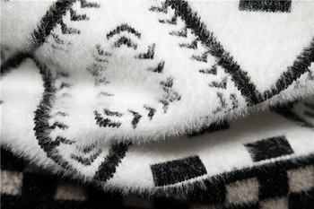Ανδρικό πουλόβερ Casual New Imitation Mink Μαλακό και άνετο πουλόβερ ζεστό πλεκτό μόδας