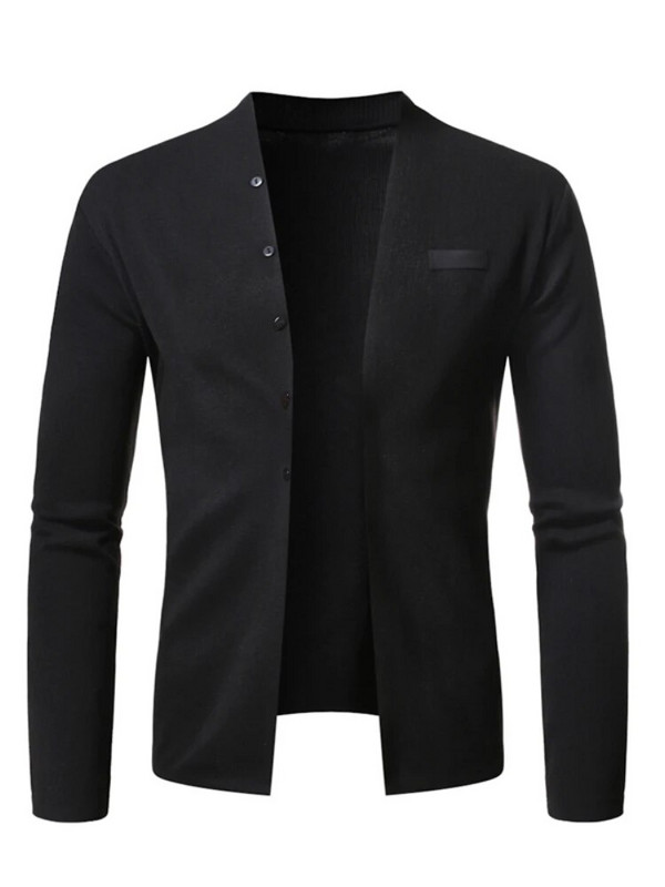 Rudens naujas Vyriškas megztinis Mezgimas Kardiganas Outside Cultivate Fashion Megztinis Ploni modelio viršūnės