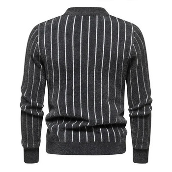 Ежедневни тенденции Мъжки нов пуловер от имитация на норка Мек и удобен моден топъл плетен пуловер Мъжки дрехи
