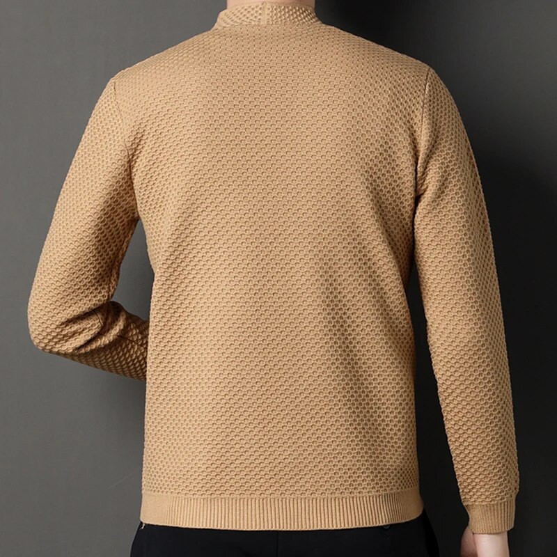 Υψηλής ποιότητας Ανδρικά Νέα Ανοιξιάτικα και Φθινοπωρινά Ανδρικά Μόδα Ζακέτα Casual Cardigan