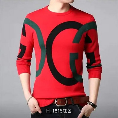 Moodne korea stiilis kampsun Uus saabumine sügistalv õhuke meeste kootud pullover kampsun teismelise poisi kirjadega meeste kampsun