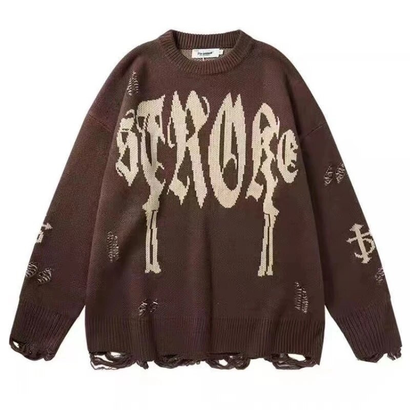 2022. aasta uued Ameerika retrogooti stiilis mustriga kampsunid, meeste Y2K tänava vaba aja veetmise trendi Joker kampsun, paar moodne vaba kampsun