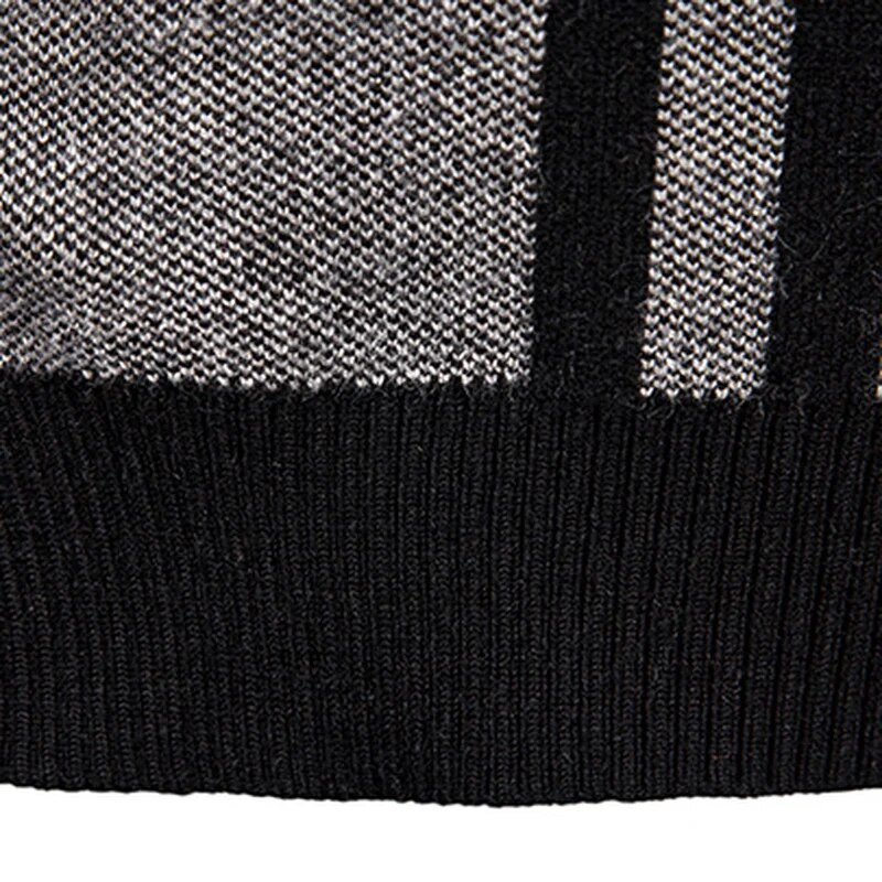 Rudens džemperi Ikdienišķs vīriešu jaciņš, Svītrains Svītrains Formāls Slim Fit Džemperis Valkājams Garām piedurknēm Jaka Mēteļi Adījums Silts Tops