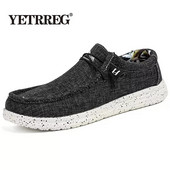 Επώνυμα ανδρικά παπούτσια casual τζιν Παπούτσια από καμβά ανδρικά βουλκανιζέ παπούτσια Breathable ανδρικά επίπεδα παπούτσια Υπαίθρια ελαφριά ανδρικά παπούτσια Loafers