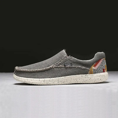 Ανδρικά παπούτσια casual καμβά αναπνεύσιμα Loafers Ανδρικά 2023 Ανδρικά άνετα παπούτσια για περπάτημα εξωτερικού χώρου Classic Loafers Ανδρικά αθλητικά παπούτσια καλοκαίρι