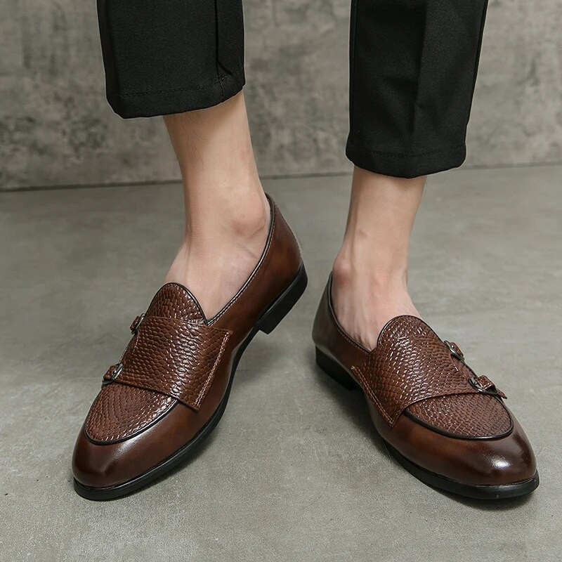 Επιχειρηματίες οδήγηση Loafers Μόδα παπούτσια Ανδρικά casual μοκασίνια Ανδρικά παπούτσια Επώνυμα Luxury Flat Munk παπούτσια Χειροποίητα ρετρό Mules