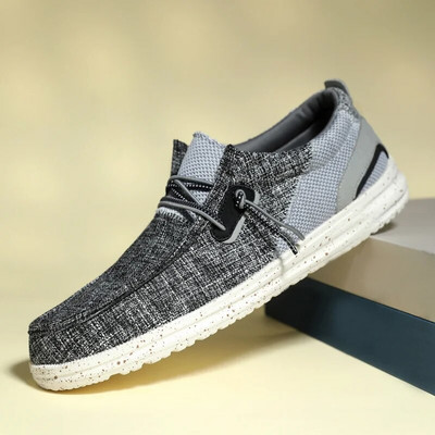 Ανδρικά φθινοπωρινά καθημερινά παπούτσια καμβά Espadrilles 2023 Μόδα Alpargatas Hombre Espadrille Άνετη αναπνεύσιμη Ελαφρύ μεγάλο μέγεθος