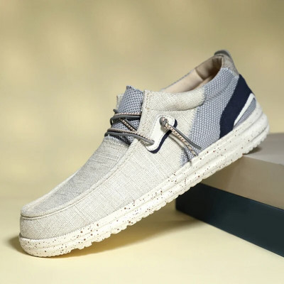 Ανδρικά φθινοπωρινά καθημερινά παπούτσια καμβά Espadrilles 2023 Μόδα Alpargatas Hombre Espadrille Άνετη αναπνεύσιμη Ελαφρύ μεγάλο μέγεθος