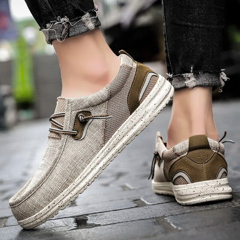 Ανδρικά φθινοπωρινά καθημερινά παπούτσια καμβά Espadrilles 2023 Μόδα Alpargatas Hombre Espadrille Άνετη αναπνεύσιμη Ελαφρύ μεγάλο μέγεθος