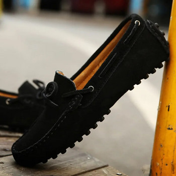 Μέγεθος 38-49 Πολυτελή ανδρικά Loafers Μαλακά μοκασίνια καλοκαιρινά ανδρικά παπούτσια Υψηλής ποιότητας Ανδρικά παπούτσια Casual Suede Flats οδήγησης