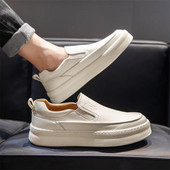 Ανδρικά Loafers με χοντρό κάτω μέρος Casual Παπούτσια Αναπνεύσιμα Ανδρικά πάνινα παπούτσια Ελαφριά παπούτσια για περπάτημα εξωτερικού χώρου Ελεύθερα παπούτσια για περπάτημα