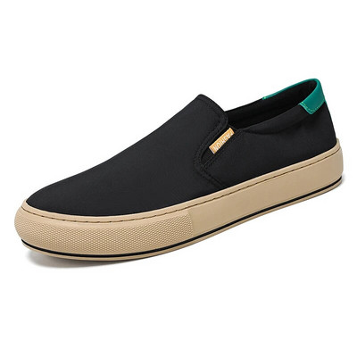 2023 Kuumad vabaajajalatsid Mood Rohelised Lõuend Loaferid Hingavad Slip-On Kingad Meeste Lamedad tossud Mugavad sõidujalatsid Meeste