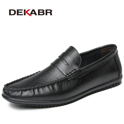 DEKABR Ανδρικά Παπούτσια Loafers Νέα Άνοιξη και Καλοκαίρι Άνετα Ανδρικά Flat Μόδα Ανδρικά παπούτσια Μοκασίνια Ανδρικά παπούτσια Casual Παπούτσια Μέγεθος 37~46
