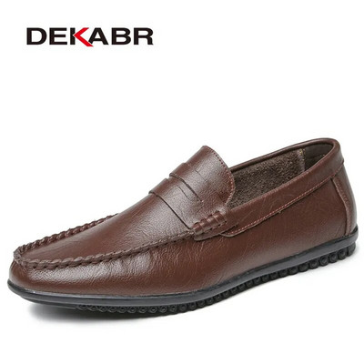 DEKABR Ανδρικά Παπούτσια Loafers Νέα Άνοιξη και Καλοκαίρι Άνετα Ανδρικά Flat Μόδα Ανδρικά παπούτσια Μοκασίνια Ανδρικά παπούτσια Casual Παπούτσια Μέγεθος 37~46