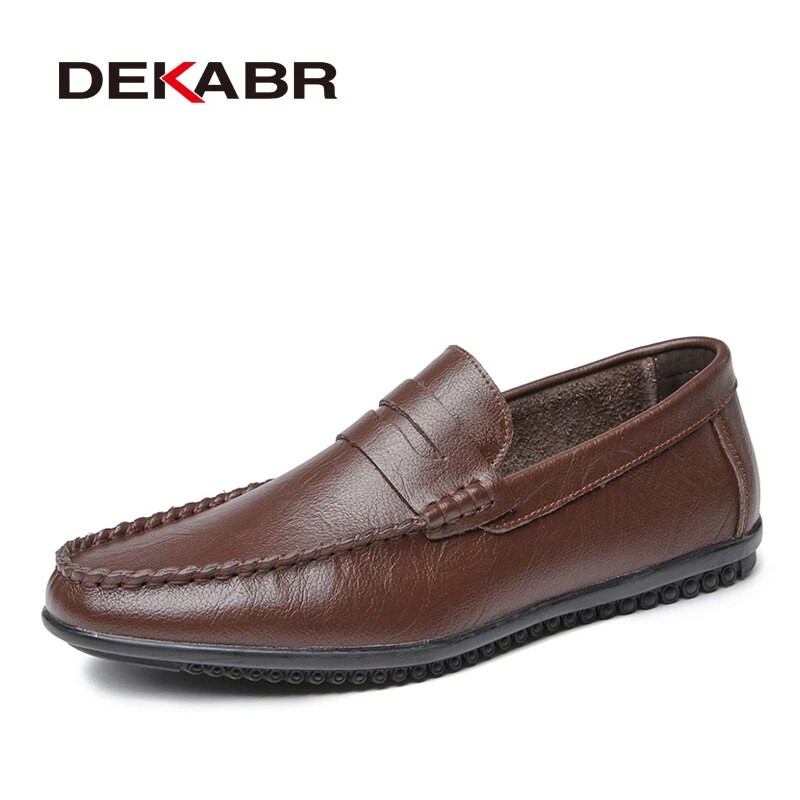 DEKABR Ανδρικά Παπούτσια Loafers Νέα Άνοιξη και Καλοκαίρι Άνετα Ανδρικά Flat Μόδα Ανδρικά παπούτσια Μοκασίνια Ανδρικά παπούτσια Casual Παπούτσια Μέγεθος 37~46