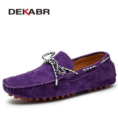 DEKABR Vel. 38~47 Mokasine od  kože Hot Sale Cipele za vožnju Modne cipele za slobodno vrijeme Originalni dizajn Ljetne ravne mokasine Muške
