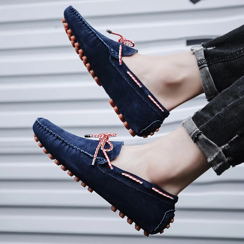 DEKABR Vel. 38~47 Mokasine od  kože Hot Sale Cipele za vožnju Modne cipele za slobodno vrijeme Originalni dizajn Ljetne ravne mokasine Muške