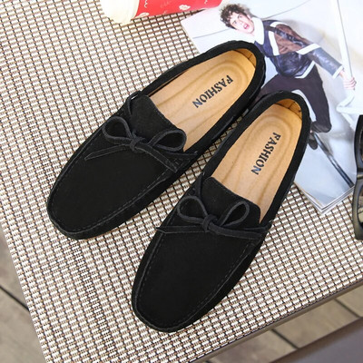 Vyriški lopšeliai madingi kutai Vyriški batai zomšiniai vairavimo batai laisvalaikio avalynė Šviesūs plokščiapadžiai mokasinai Vyriški loferiai, dideli 38–49 dydžiai