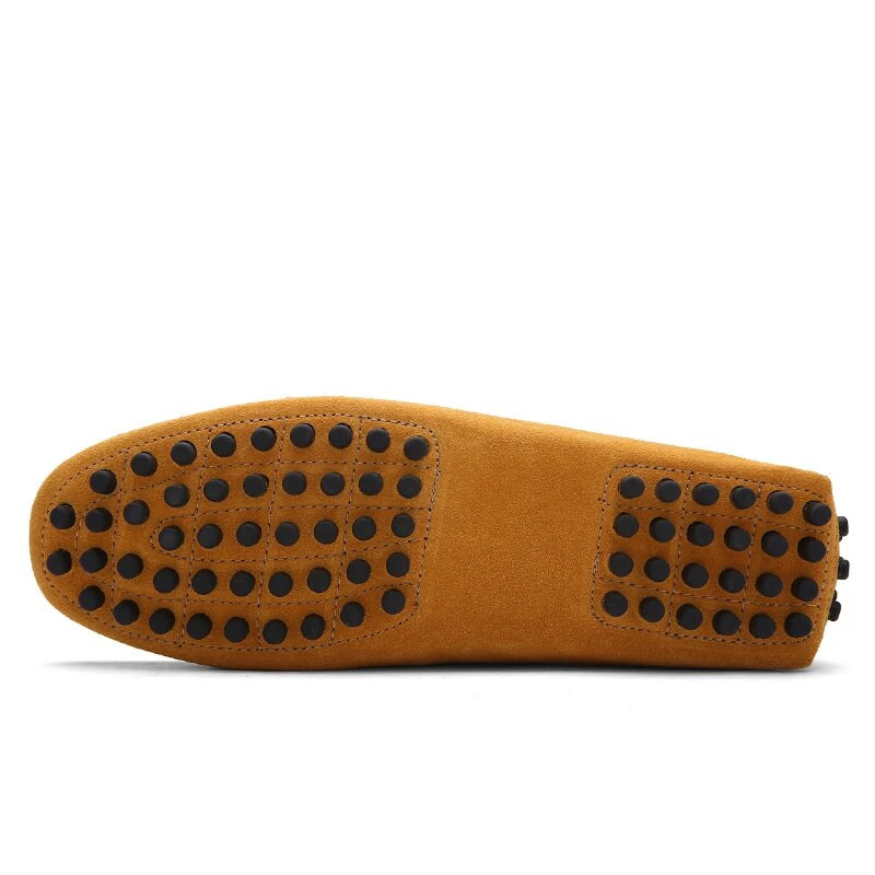 Vyriški lopšeliai madingi kutai Vyriški batai zomšiniai vairavimo batai laisvalaikio avalynė Šviesūs plokščiapadžiai mokasinai Vyriški loferiai, dideli 38–49 dydžiai