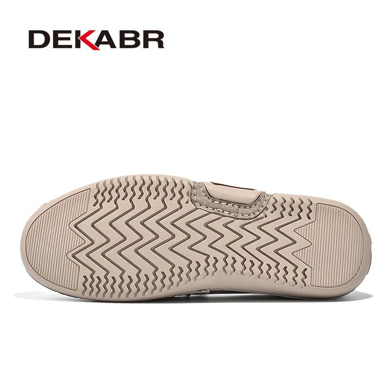 DEKABR καλοκαιρινά ανδρικά casual παπούτσια πολυτελείας μάρκας ανδρικά Loafers Μοκασίνια αναπνεύσιμη τσάντα σε παπούτσια οδήγησης ιταλικού στιλ