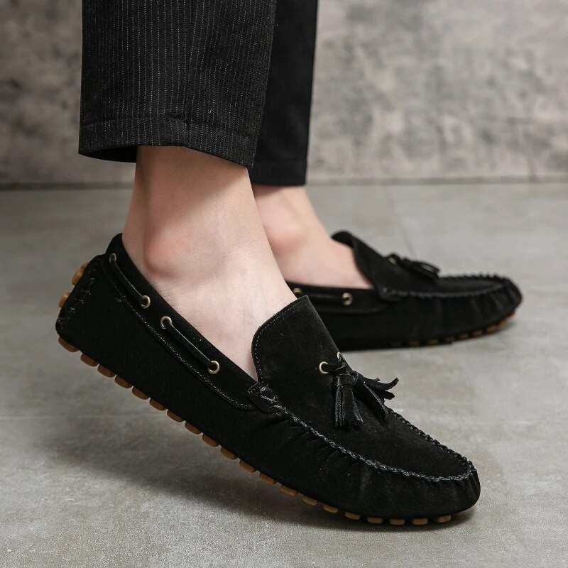 Uued Meeste Loafers Pehmed Mokassiinid Suvekingad Meeste Kvaliteetsed Meeste kingad Vabaaja seemisnahast Sõidukihvtid Itaalia jalanõud