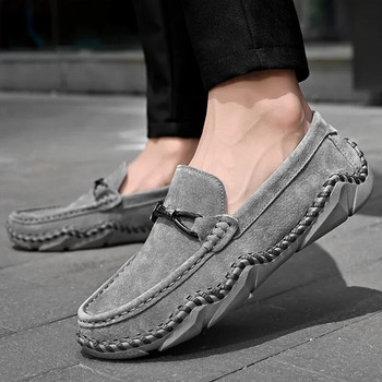 Loafers Ανδρικά παπούτσια 2023 Άνοιξη Clasicc Comfy Man Flat Moccasin Fashion Shoes Ανδρικά slip-on Boat Shoes for Men Casual παπούτσια