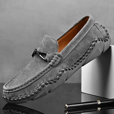 Loafers Ανδρικά παπούτσια 2023 Άνοιξη Clasicc Comfy Man Flat Moccasin Fashion Shoes Ανδρικά slip-on Boat Shoes for Men Casual παπούτσια