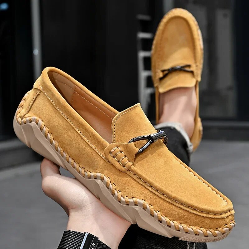 Loafers Ανδρικά παπούτσια 2023 Άνοιξη Clasicc Comfy Man Flat Moccasin Fashion Shoes Ανδρικά slip-on Boat Shoes for Men Casual παπούτσια