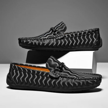 Ανδρικά παπούτσια από  Casual Loafers Ανδρικά, πολυτελή, επώνυμα μοκασίνια σχεδιαστή, αναπνέουσα μόδα παπούτσια για άνετα παπούτσια οδήγησης