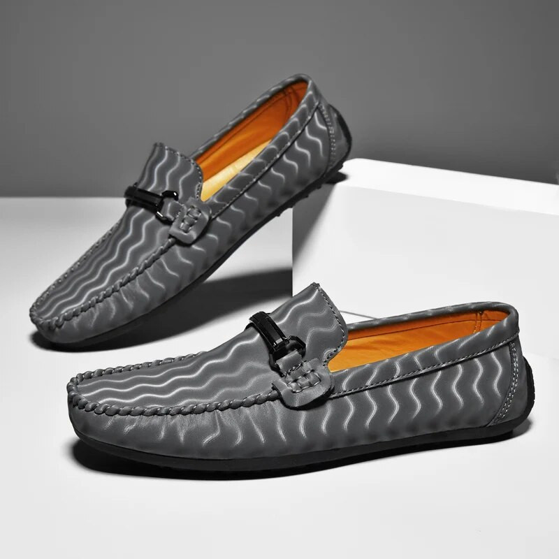Ανδρικά παπούτσια από  Casual Loafers Ανδρικά, πολυτελή, επώνυμα μοκασίνια σχεδιαστή, αναπνέουσα μόδα παπούτσια για άνετα παπούτσια οδήγησης