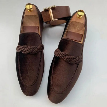 Ανδρικά Loafers, επώνυμα Suede δερμάτινα παπούτσια Vintage slip-on Classic Plus Size Casual Ανδρικά παπούτσια οδήγησης Παπούτσια για ανδρικό νυφικό