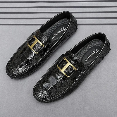 Loafers Driving Party Loafer παπούτσια Μεγάλο μέγεθος 36-48 ανδρικά μοκασίνια Slip On Luxury Loafers Πράσινα παπούτσια