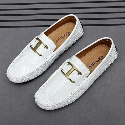 Loafers Driving Party Loafer παπούτσια Μεγάλο μέγεθος 36-48 ανδρικά μοκασίνια Slip On Luxury Loafers Πράσινα παπούτσια
