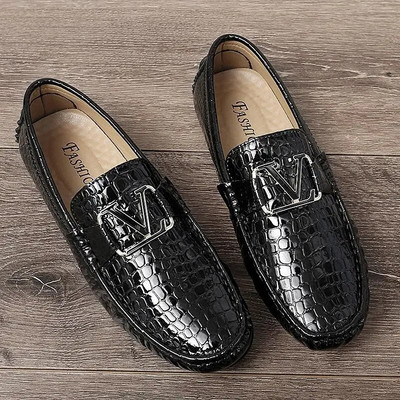 Loafers Driving Party Loafer παπούτσια Μεγάλο μέγεθος 36-48 ανδρικά μοκασίνια Slip On Luxury Loafers Πράσινα παπούτσια