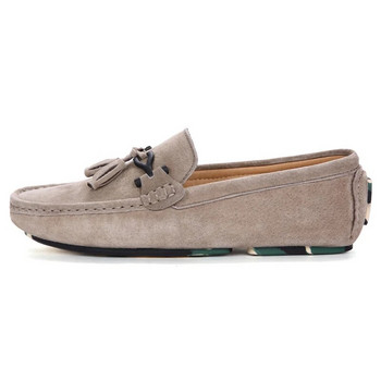 Summer New Arrival Business Ανδρικά οδήγηση Loafers Μόδα παπούτσια Ανδρικά casual μοκασίνια Ανδρικά παπούτσια Μάρκα Tassel Flat Suede Shoes Man