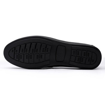 Καλοκαιρινό casual  ανδρικό loafers slip on οδήγηση παπούτσια μαύρο καφέ φλατ Loafer
