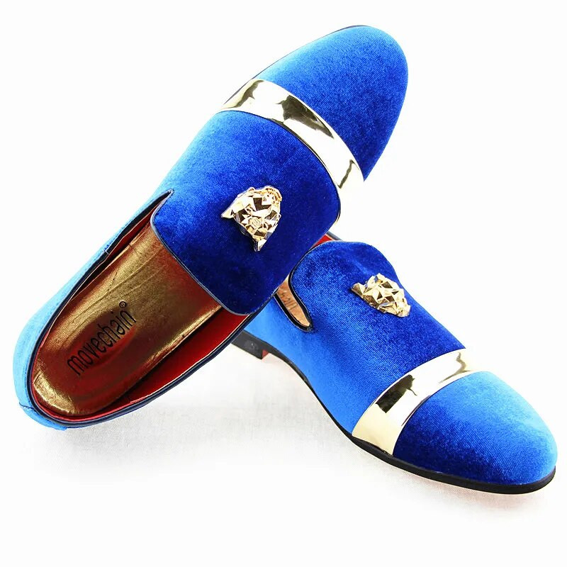 Moccain Férfi divat Hímzés Naplopók Férfi Alkalmi szabadtéri vezetés mokaszinok Cipők Fiatalok Divatos parti lakások 38-48 méretek