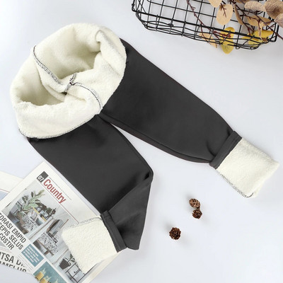 Velvet Winter Leggins naiste ühevärvilised paksud püksid