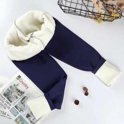 Velvet Winter Leggins naiste ühevärvilised paksud püksid
