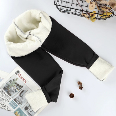 Velvet Winter Leggins naiste ühevärvilised paksud püksid