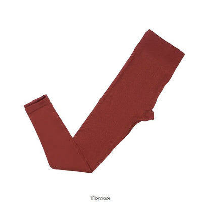 Seksikad soonikuga triibulised retuusid Naiste õmblusteta kootud jooga spordiretuusid Fitnessiks Slim Push Up Scrunch Leggins jõusaali treeningpüksid