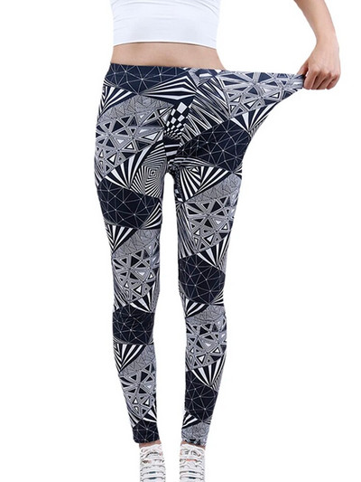 CUHAKCI Mood Naiste säärised Kaunid Lehed Lilleprinter Kõrge vöökohaga jeggings Stretch Pant Seksikas kuum allahindlus Rõivad Mujer