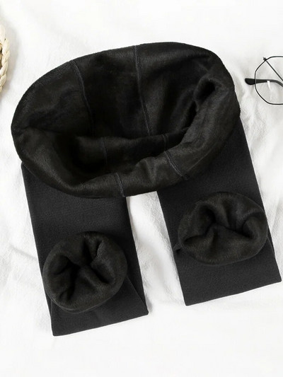 Χοντρό βελούδινο χειμερινό κολάν Γυναικείο Skinny Stretch Ζεστό ψηλόμεσο μονόχρωμο