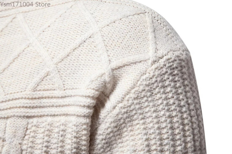 Silts vīriešu džemperis ar garām piedurknēm, apaļš kakla džemperis, ciets ceptas mīklas savīti klasisks džemperis ar samtu Biezs ikdienas britu džemperis 3XL